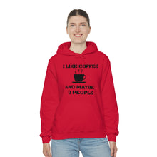 Load image into Gallery viewer, "I Like Coffee" Unisex Heavy Blend™ Hooded Sweatshirt