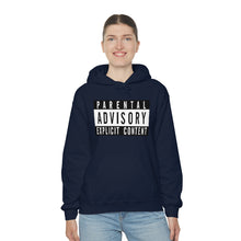 Load image into Gallery viewer, "Parental Advisory" Unisex Heavy Blend™ Hooded Sweatshirt
