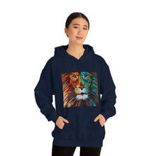 Load image into Gallery viewer, "Abstract Lion" Unisex Heavy Blend™ Hooded Sweatshirt