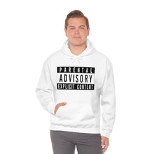 Load image into Gallery viewer, "Parental Advisory" Unisex Heavy Blend™ Hooded Sweatshirt