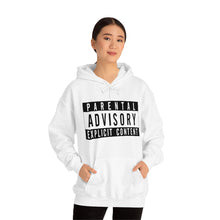 Load image into Gallery viewer, "Parental Advisory" Unisex Heavy Blend™ Hooded Sweatshirt