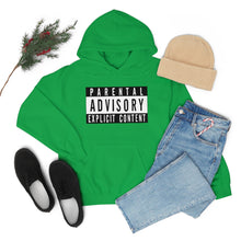Load image into Gallery viewer, "Parental Advisory" Unisex Heavy Blend™ Hooded Sweatshirt