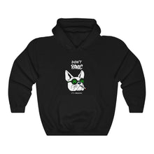 Load image into Gallery viewer, "Don't Panic It's Organic - Dog" Unisex Heavy Blend™ Hooded Sweatshirt