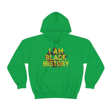 Load image into Gallery viewer, "I Am Black History" Unisex Heavy Blend™ Hooded Sweatshirt