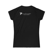 Load image into Gallery viewer, Women's Anime Style "Moshi Moshi" Softstyle Tee