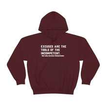 Load image into Gallery viewer, "Excuses" Unisex Heavy Blend™ Hooded Sweatshirt