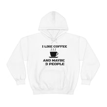Load image into Gallery viewer, "I Like Coffee" Unisex Heavy Blend™ Hooded Sweatshirt