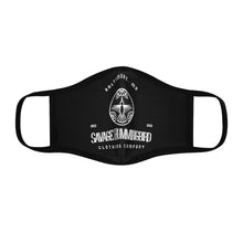Load image into Gallery viewer, Unisex "Savage Hummingbird" Black Fitted Polyester Face Mask