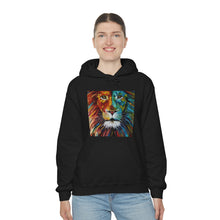 Load image into Gallery viewer, "Abstract Lion" Unisex Heavy Blend™ Hooded Sweatshirt
