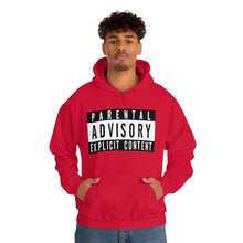 Load image into Gallery viewer, "Parental Advisory" Unisex Heavy Blend™ Hooded Sweatshirt