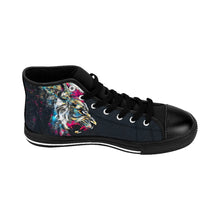 Load image into Gallery viewer, Men's Lion High-top Sneakers