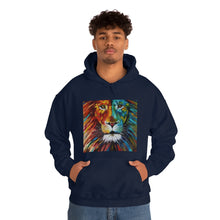 Load image into Gallery viewer, "Abstract Lion" Unisex Heavy Blend™ Hooded Sweatshirt