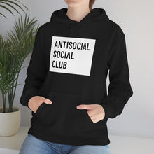 Load image into Gallery viewer, "Antisocial Social Club" Unisex Heavy Blend™ Hooded Sweatshirt