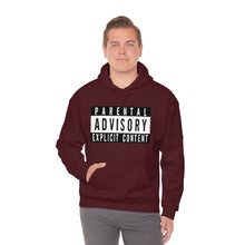 Load image into Gallery viewer, "Parental Advisory" Unisex Heavy Blend™ Hooded Sweatshirt