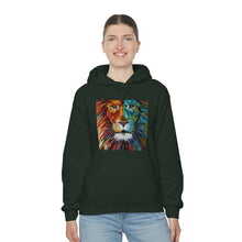 Load image into Gallery viewer, "Abstract Lion" Unisex Heavy Blend™ Hooded Sweatshirt