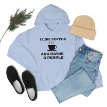 Load image into Gallery viewer, "I Like Coffee" Unisex Heavy Blend™ Hooded Sweatshirt
