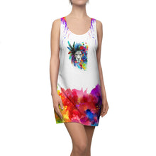 Load image into Gallery viewer, Women's "Floral Lion" Racerback Dress