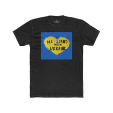 Load image into Gallery viewer, "We Stand With Ukraine" Cotton Crew Tee