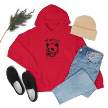 Load image into Gallery viewer, "Not Lazy Panda" Unisex Heavy Blend™ Hooded Sweatshirt