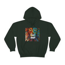 Load image into Gallery viewer, "Abstract Lion" Unisex Heavy Blend™ Hooded Sweatshirt