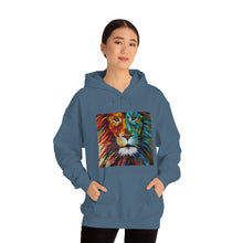 Load image into Gallery viewer, "Abstract Lion" Unisex Heavy Blend™ Hooded Sweatshirt