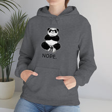 Load image into Gallery viewer, "Panda Nope" Unisex Heavy Blend™ Hooded Sweatshirt