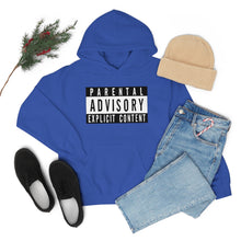 Load image into Gallery viewer, "Parental Advisory" Unisex Heavy Blend™ Hooded Sweatshirt