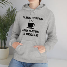 Load image into Gallery viewer, "I Like Coffee" Unisex Heavy Blend™ Hooded Sweatshirt