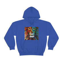 Load image into Gallery viewer, "Abstract Lion" Unisex Heavy Blend™ Hooded Sweatshirt