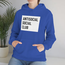 Load image into Gallery viewer, "Antisocial Social Club" Unisex Heavy Blend™ Hooded Sweatshirt