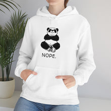 Load image into Gallery viewer, "Panda Nope" Unisex Heavy Blend™ Hooded Sweatshirt
