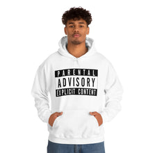 Load image into Gallery viewer, "Parental Advisory" Unisex Heavy Blend™ Hooded Sweatshirt