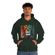 Load image into Gallery viewer, "Abstract Lion" Unisex Heavy Blend™ Hooded Sweatshirt