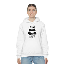 Load image into Gallery viewer, "Panda Nope" Unisex Heavy Blend™ Hooded Sweatshirt
