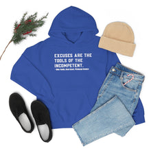 Load image into Gallery viewer, "Excuses" Unisex Heavy Blend™ Hooded Sweatshirt