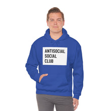 Load image into Gallery viewer, "Antisocial Social Club" Unisex Heavy Blend™ Hooded Sweatshirt