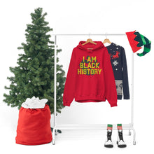 Load image into Gallery viewer, "I Am Black History" Unisex Heavy Blend™ Hooded Sweatshirt