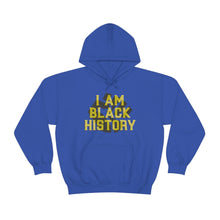 Load image into Gallery viewer, "I Am Black History" Unisex Heavy Blend™ Hooded Sweatshirt
