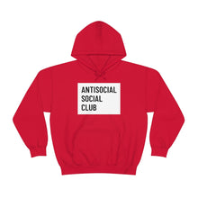 Load image into Gallery viewer, "Antisocial Social Club" Unisex Heavy Blend™ Hooded Sweatshirt