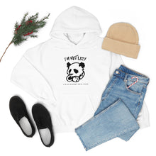 Load image into Gallery viewer, "Not Lazy Panda" Unisex Heavy Blend™ Hooded Sweatshirt