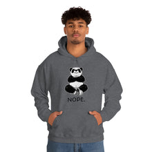 Load image into Gallery viewer, "Panda Nope" Unisex Heavy Blend™ Hooded Sweatshirt