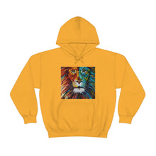 Load image into Gallery viewer, "Abstract Lion" Unisex Heavy Blend™ Hooded Sweatshirt