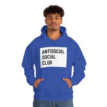 Load image into Gallery viewer, "Antisocial Social Club" Unisex Heavy Blend™ Hooded Sweatshirt