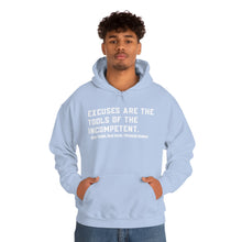 Load image into Gallery viewer, "Excuses" Unisex Heavy Blend™ Hooded Sweatshirt