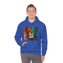 Load image into Gallery viewer, "Abstract Lion" Unisex Heavy Blend™ Hooded Sweatshirt