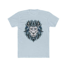 Load image into Gallery viewer, Men's "Lion Head Abstract" Cotton Crew Tee