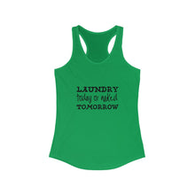 Load image into Gallery viewer, Women's "Laundry Day" Ideal Racerback Tank