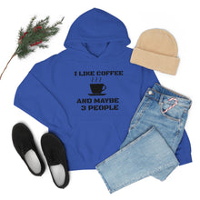 Load image into Gallery viewer, "I Like Coffee" Unisex Heavy Blend™ Hooded Sweatshirt
