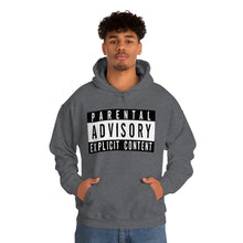 Load image into Gallery viewer, "Parental Advisory" Unisex Heavy Blend™ Hooded Sweatshirt