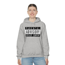 Load image into Gallery viewer, "Parental Advisory" Unisex Heavy Blend™ Hooded Sweatshirt